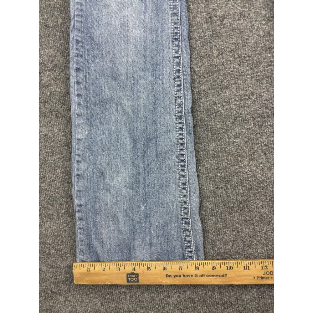 Shyanne Jeans Womens 28 Light Wash Bootcut Embellished Flap Pockets Western - Picture 6 of 8